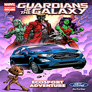 The Hit House custom intro music by The Sweet's “Fox on The Run” by composer Scott Lee Miller, for Ford EcoSport's & “Guardian’s of the Galaxy Vol. 2” spot.