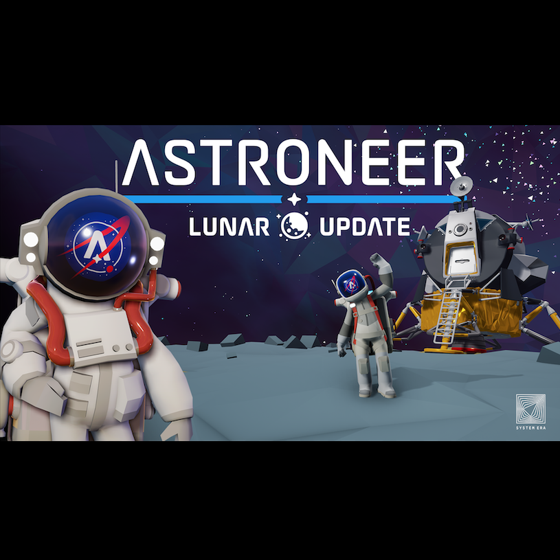 "Astroneer" Lunar Update Trailer with The Hit House composer Jeffrey Hepker's trailer music "The Blue Jay" from the "DAWN Rising" Album.
