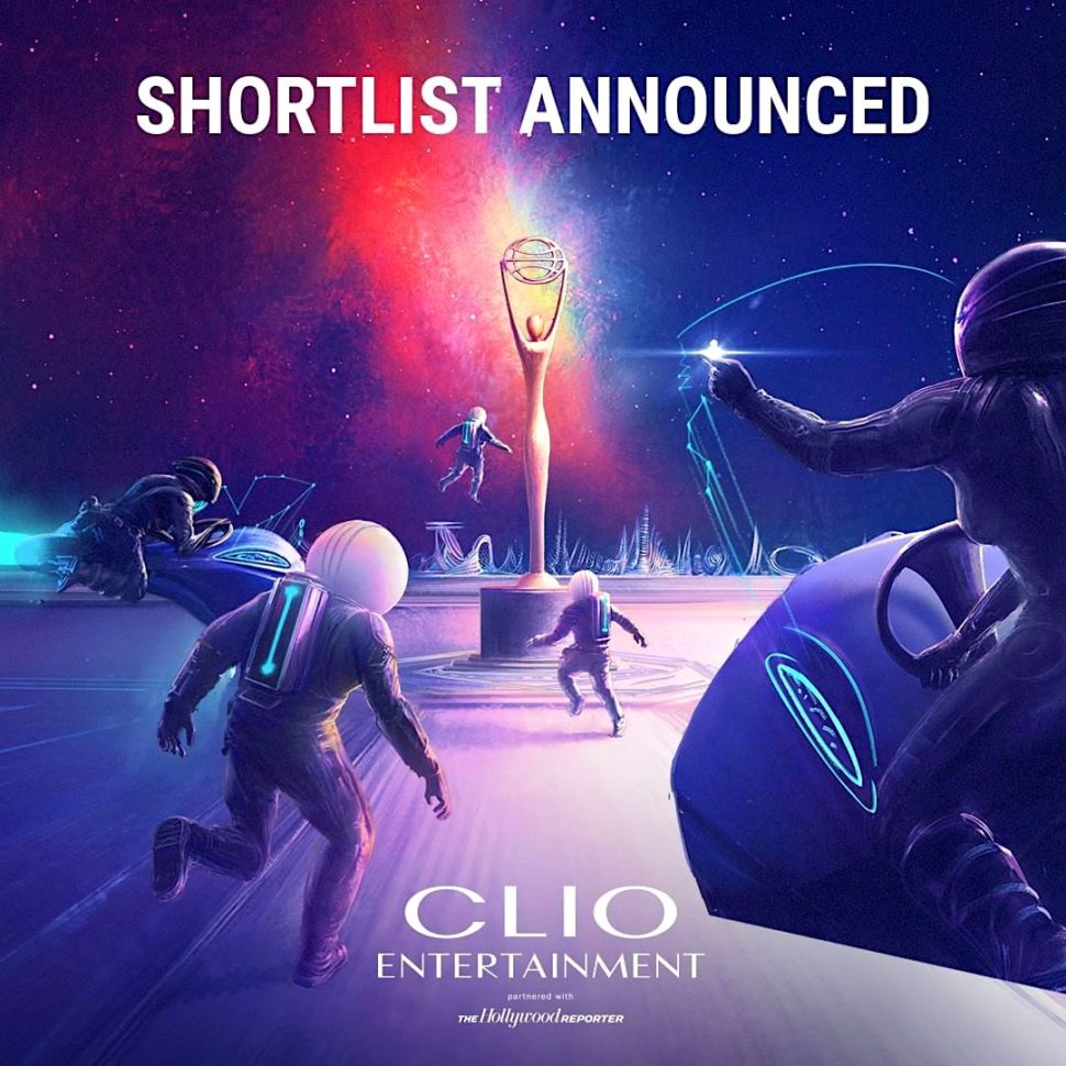 2019 CLIO Entertainment Awards with The Hit House's trailer music & sound design work