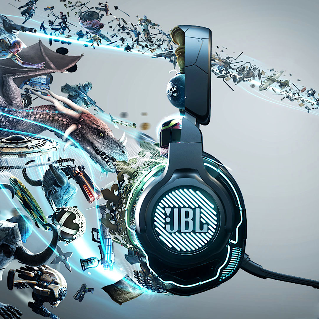 JBL's Quantum Gaming Headset spot with The Hit House composer David Andronico's music & Chad J. Hughes's Sound Design