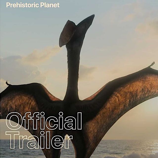 The Hit House Kate Diaz's contribution to Apple TV+'s Prehistoric Planet Official Trailer