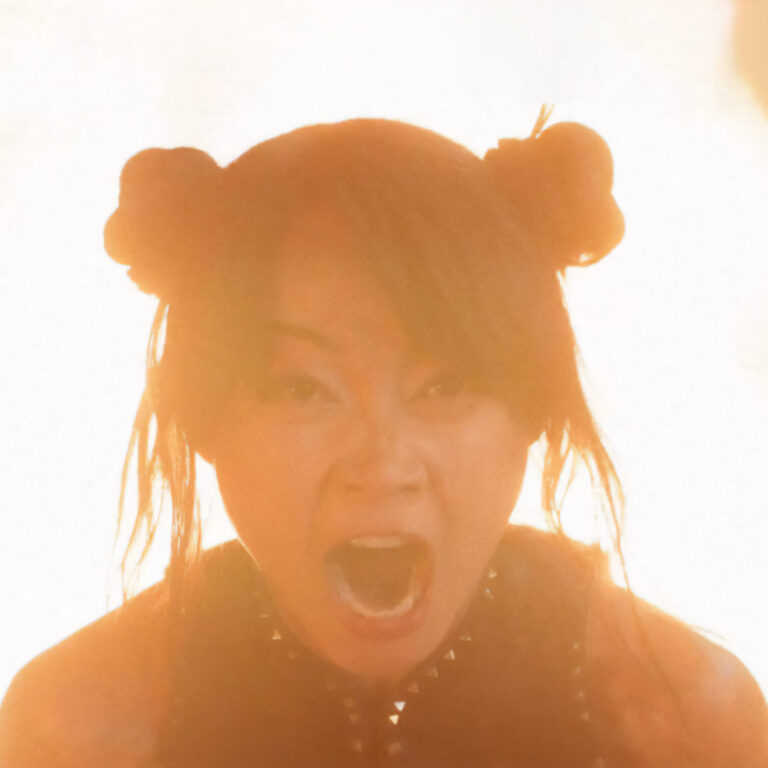 Woman screaming